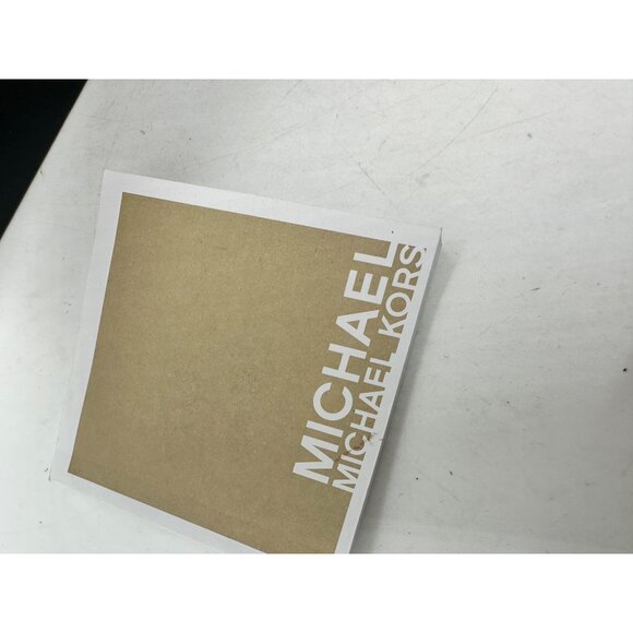 Michael Kors Womens Gold Chronograph Watch MK5077 Stainless Steel Band Original